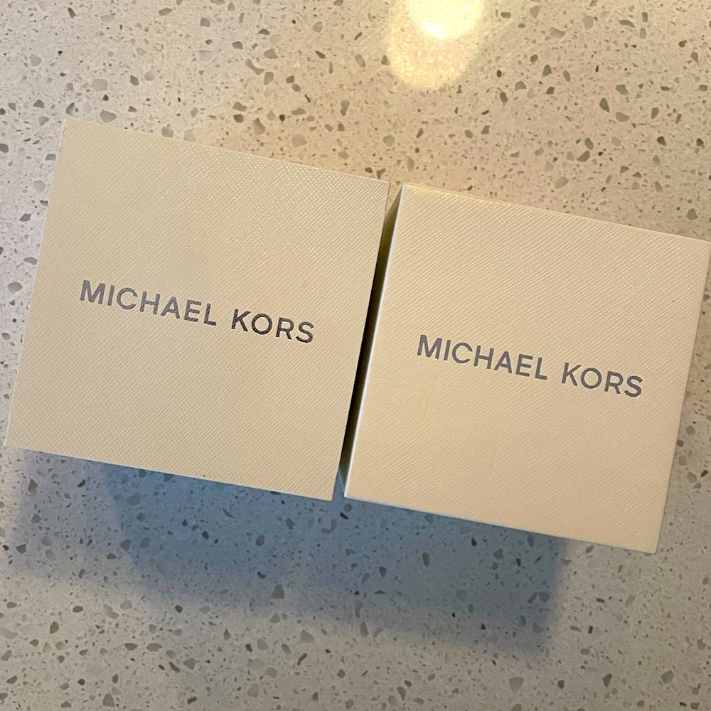 2 Michael Kors Watch Boxes (no watch inside…just the boxes)